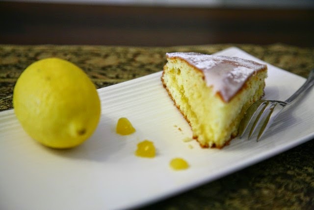 Torta margherita alla crema di limone