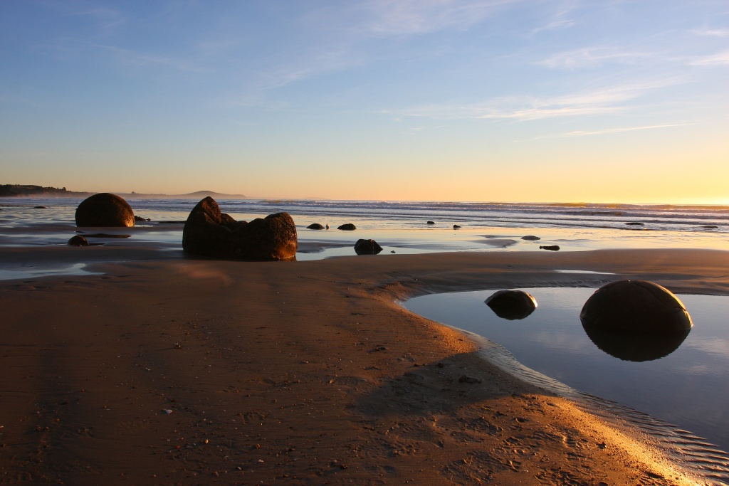 Moeraki Boulders Nuova Zelanda